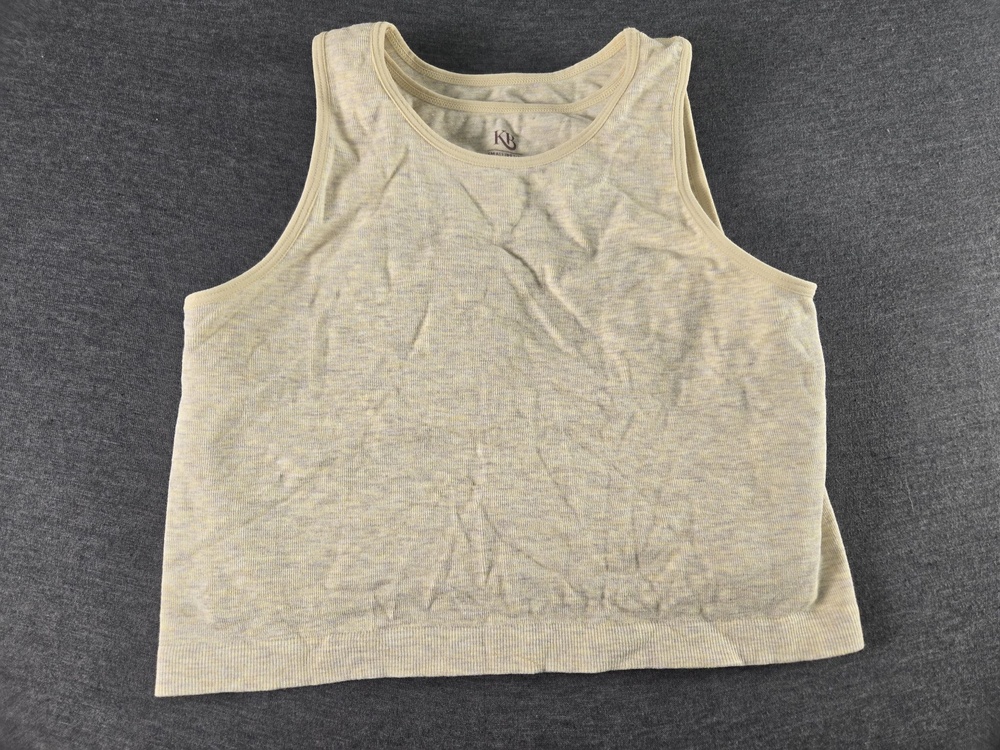 Kindred Bravely Nursing Tank Womens Small Beige Bamboo Knit Wireless